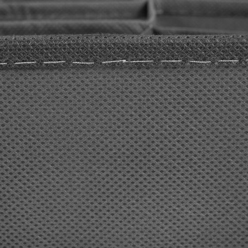 Organizer do szuflady na bieliznę z 24 przegródkami szaro-czarny na Arena.pl