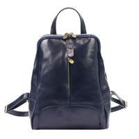 Miejski Damski plecak skórzany z kieszeniami