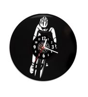 Zegar ścienny z płyty winylowej BIKE 1- 13.9