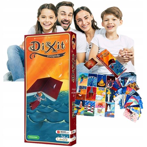 Dixit 2: Przygody. Dodatek do gry. Rebel. 18371. na Arena.pl