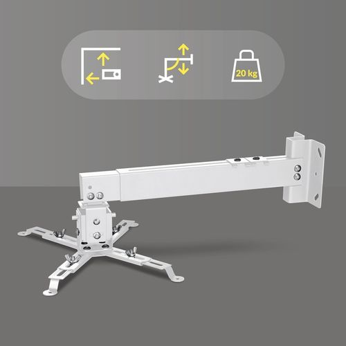 UCHWYT OBROTOWY do projektora Sufitowy Ścienny dł do 65 cm UNIWERSALNY na Arena.pl