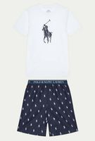 Piżama Polo Ralph Lauren 9P0109 Ciemnoniebieska Regular Fit 8-9Y