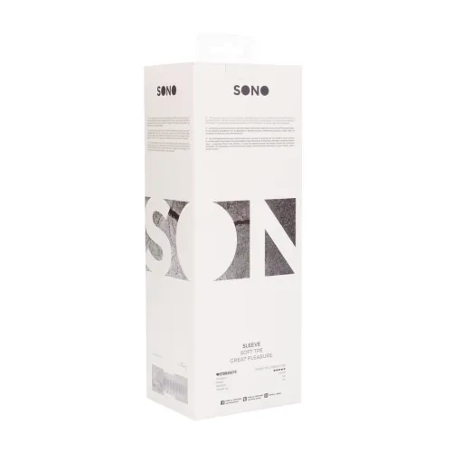 shots no.21 przedłużacz anatomiczny tpe czarny/szary/przezroczysty na Arena.pl