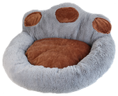 Legowisko dla psa kota szare M okrągłe CLAW 50x48cm