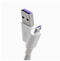 Kabel USB - micro USB 0,2 m (biały)