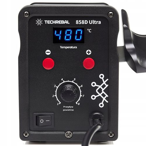 SPAWARKA do PLASTIKU Techrebal 858D ULTRA 750W spoiwo PP DYSZA BUT gratis na Arena.pl