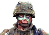 POKROWIEC NA HEŁM NIEMIECKI FLECKTARN używany 51-54