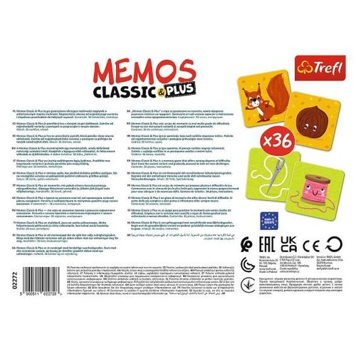 Gra Memos Classic Plus Logika na Arena.pl