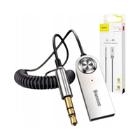 BA01 ODBIORNIK DŹWIĘKU BLUETOOTH 5.0 KABEL ADAPTER AUDIO AUX JACK CZARNY