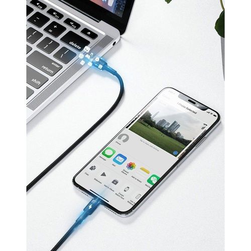 BASEUS CAFULE TYPE-C TO LIGHTNING CABLE 100CM BLACK/GREY na Arena.pl