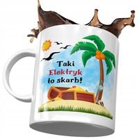 Dla Elektryka Kubek Na Urodziny Na Prezent Z Nadrukiem Ze Zdjęciem