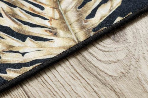 RUG/LU/ARLEN/LEAVES4/BLACK+GOLD/160x220 na Arena.pl