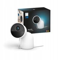Kamera przewodowa PHILIPS HUE Secure ze stojakiem na biurko Biały