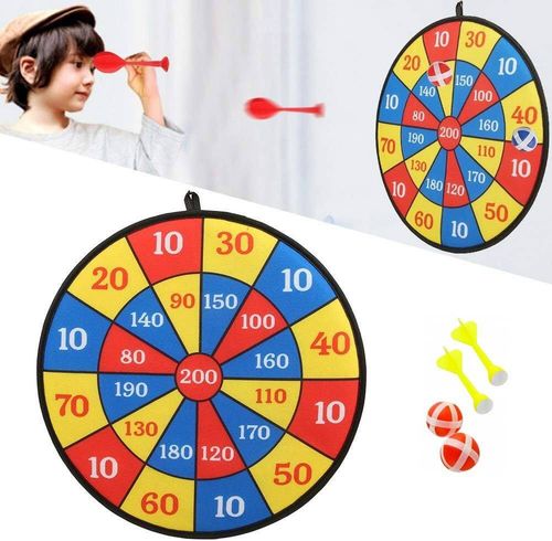 DART GRA NA RZEPY BEZPIECZNE RZUTKI LOTKI TARCZA GRA ZRĘCZNOŚCIOWA DZIECI na Arena.pl