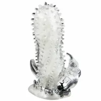 baile brave man krolik - nakładka wydłużająca z wibracją 18 cm