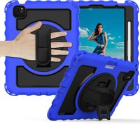 Etui do iPad Air4 10.9” z Podstawką i Paskiem na Ramię Niebieskie