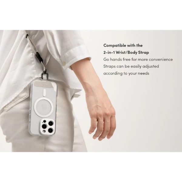 Moshi iGlaze MagSafe - Etui iPhone 16 Pro Max (Luna Silver) zdjęcie 6