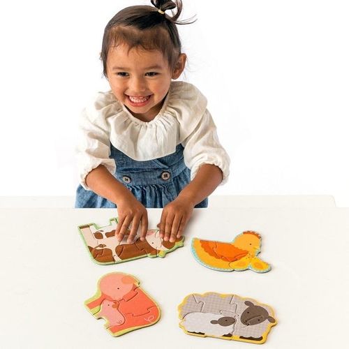 Pierwsze Puzzle Farma Petit Collage na Arena.pl