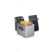 FRITEL SF 4049 frytkownica tradycyjna Turbo 2L 1800W Cool Zone srebrna