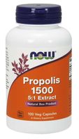 NOW FOODS Propolis 1500 - ekstrakt 5:1 (100 kaps.)
