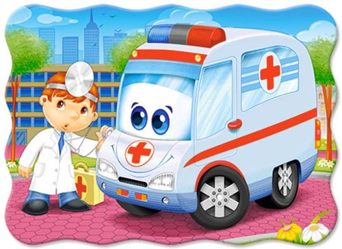 Puzzle 30 el. ambulance doctor na Arena.pl