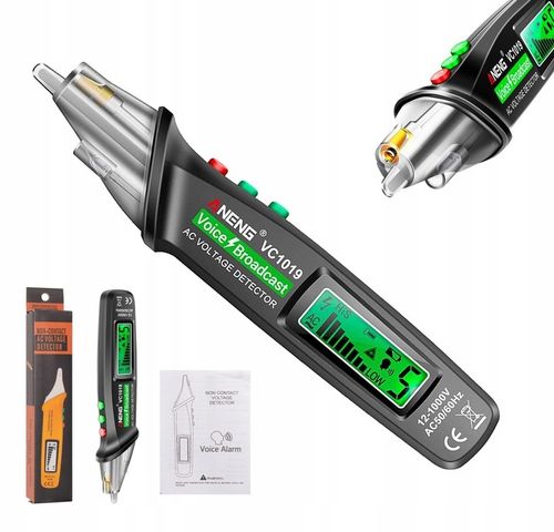 PRÓBNIK NAPIĘCIA TESTER BEZDOTYKOWY ANENG VC1019 na Arena.pl