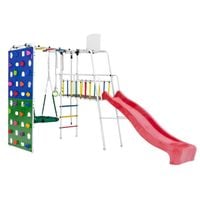 plac zabaw do ogrodu Tęcza basic - biały