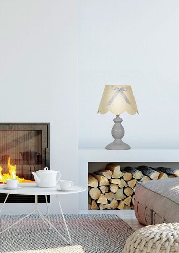 Whilma lampka 1x40W E14 szary na Arena.pl