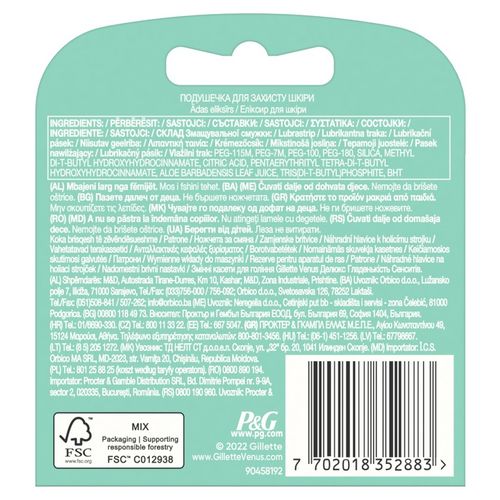 Venus Deluxe Smooth Sensitive, 4 wkłady do maszynki na Arena.pl