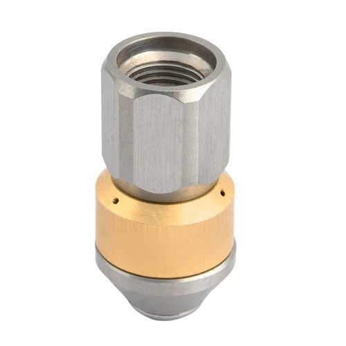 DYSZA OBROTOWA GŁOWICA DO CZYSZCZENIA KANALIZACJI DO MYJKI KARCHER WĄŻ 1/8 na Arena.pl