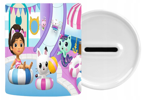 Skarbonka Ceramiczna Koci Domek Gabi na Arena.pl