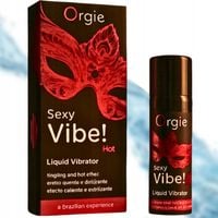 WIBRATOR W PŁYNIE POBUDZAJĄCY ŻEL INTYMNY MOCNO ZWIĘKSZAJĄCY DOZNANIA