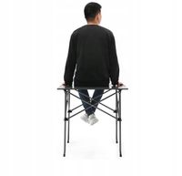 STÓŁ OGRODOWY STOLIK CATERINGOWY ROZKŁADANY SKŁADANY PLASTIKOWY TURYSTYCZNY