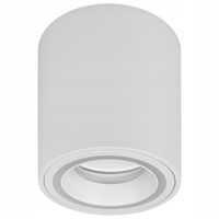 Oprawa Natynkowa Halogenowa Tuba LED GU10 spot sufitowa biała