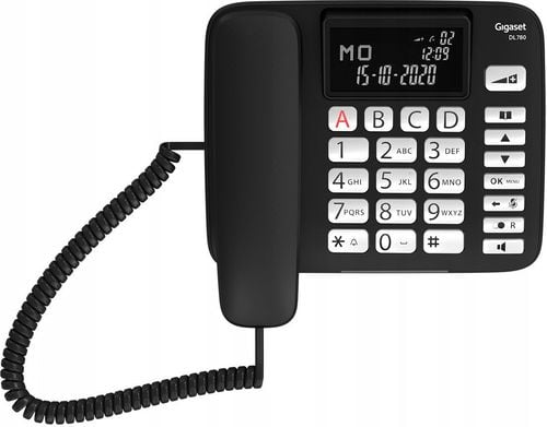 Telefon stacjonarny GIGASET DL780 Plus Czarny na Arena.pl
