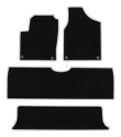 Dywaniki welurowe CARLUX-SILVER do Volkswagen Sharan I 1995-2010
