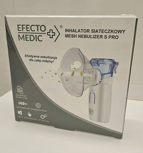 INHALATOR NEBULIZATOR Siateczkowy DLA DZIECI DOROSŁYCH przenośny CICHY SPRO na Arena.pl