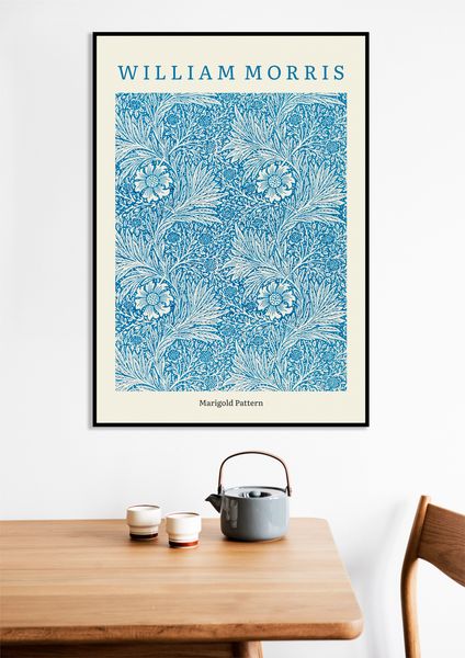 Obraz 50x70cm Design Marigold Pattern, Morris Vintage do Salonu zdjęcie 7
