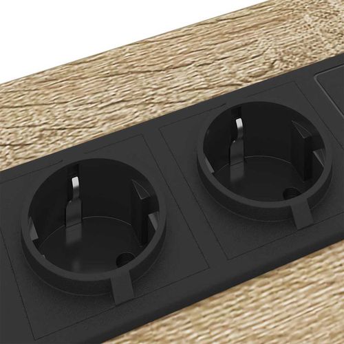 Stolik nocny z szufladą 2 pcs dąb sonoma 30 x 48 x 61 cm na Arena.pl