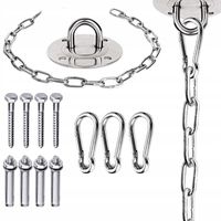 ZESTAW MOCOWANIE DO HAMAKA HUŚTAWKI ŁAŃCUCH STAL
