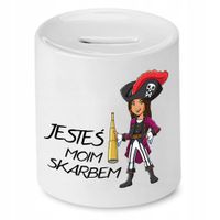 Skarbonka Dla Chłopaka Jesteś Moim Skarbem Z Nadrukiem Ze Zdjęciem