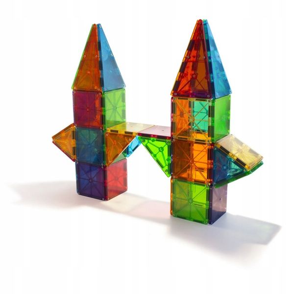Klocki Magnetyczne 100 elementów Magna-Tiles zdjęcie 14