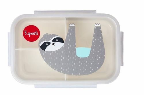 3 Sprouts Lunchbox Bento Leniwiec Grey na Arena.pl