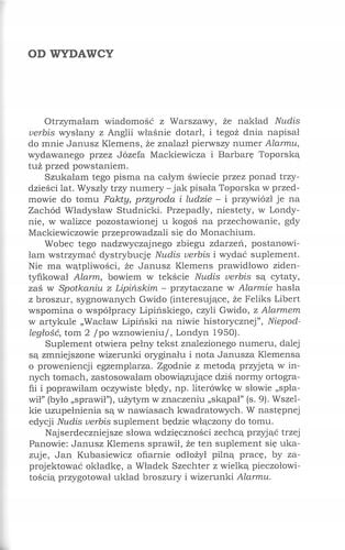 Nudis Verbis z suplementem Mackiewicz na Arena.pl