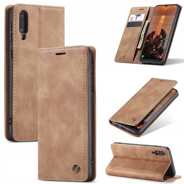 Spacecase Wallet Galaxy A50 Light Brown zdjęcie 5
