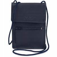 ETUI saszetka PASZPORTÓWKA na szyję dokumenty skórzana podróżna