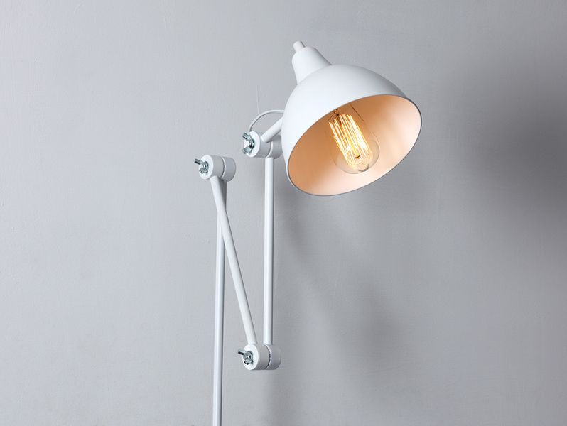 Lampa ścienna COBEN WALL – biały kinkiet zdjęcie 4