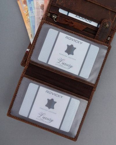 duży portfel męski z nubukowej skóry naturalnej na Arena.pl