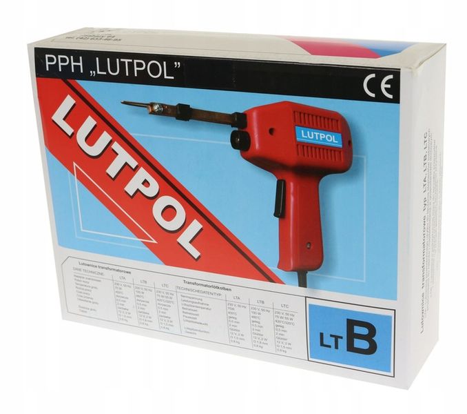 LUTOWNICA TRANSFORMATOROWA 100W LUTPOL + AKCESORIA zdjęcie 7