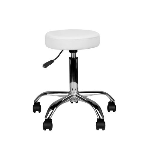 Taboret kosmetyczny AM-310 biały na Arena.pl